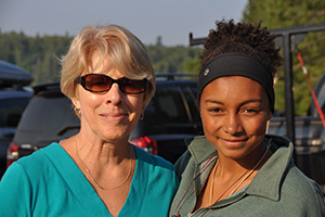 Tanamakoon business manager Karen Gris poses with an associate